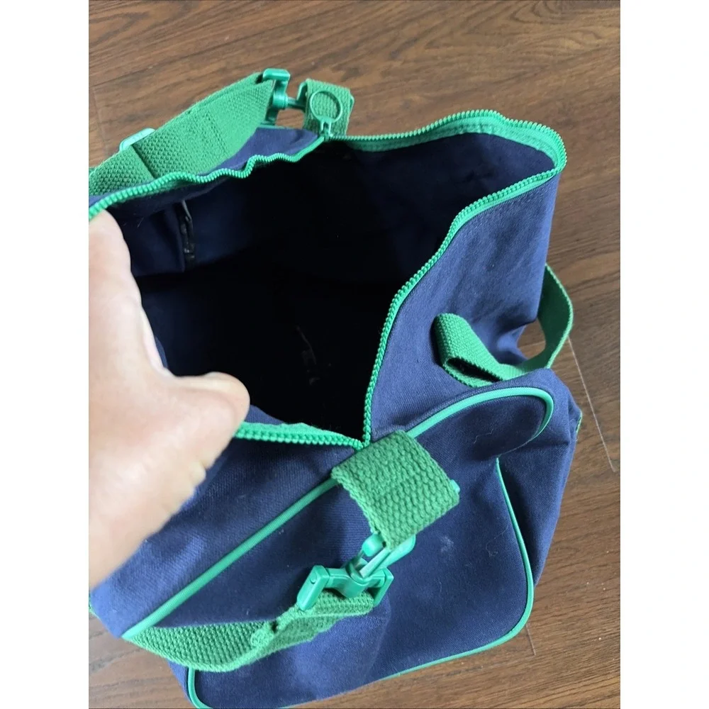 New York Mercantile Exchange‎ 125 Years Vtg  Duffle Gym Bag Advertising Blue
